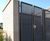 Gates for bin store, Tranent School 1