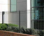 Modena fencing for Onslow House office development