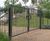 Modena 3m high railings and gates for Islington estate 7