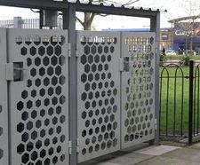 Bin stores for St Matthews Estate, Brixton