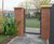 Roma-3 perimeter fencing, Millbeck Gardens apartments 4