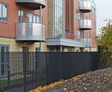 Roma-3 perimeter fencing, Millbeck Gardens apartments - on this page