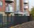 Roma-3 perimeter fencing, Millbeck Gardens apartments 0