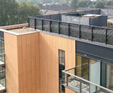 Roof garden screens & balustrades - Isleworth apartments
