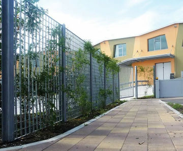 Genoa steel fencing