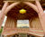 Roundhouse timber shelter with green roof - West Park, Worthing 1