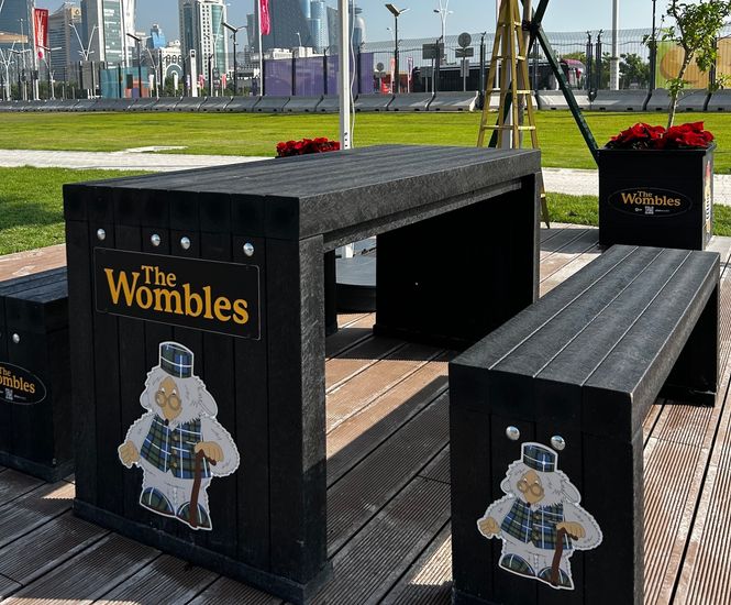 Environment Street Furniture is ‘Wombling free’ in Qatar