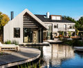 CUPA 12 grey slate roof tiles with smooth matt surface