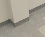 Floormitres, cove formers and capping strips for hospital floors - on this page