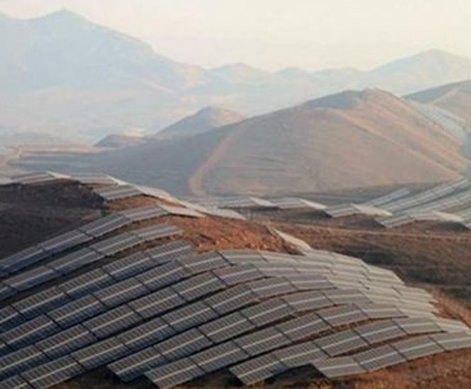 Delta-T Pyranometer monitors 100MW solar farm in China