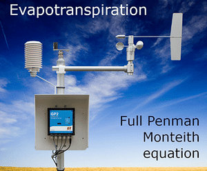 Software enables full ASCE Penman-Monteith equation