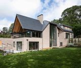 Natural slate roof tiles for modern home in conservation area - on this page
