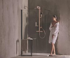 Alu+ eco-sustainable shower range