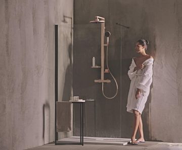 Alu+ eco-sustainable shower range