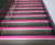 Stair nosings in corporate colour for College refurb 3