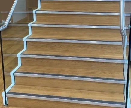 Q-Range - aluminium stair nosing profiles