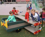 Biplane - colourful themed play for 3-7 year olds