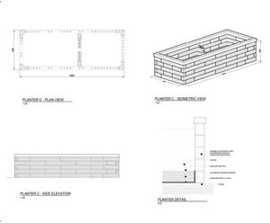 Design Service for timber planters and street furniture