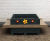 Recycled plastic outdoor bench and planter unit for children 2