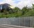 Barrier fencing and soffit grating panels at Rochester Station 11