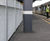 Barrier fencing and soffit grating panels at Rochester Station 6