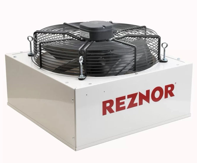 Destratification Fans - ceiling-mounted fan for recirculating warm air