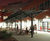 Aquinas - steel and glass multi-functional monopitch canopy shelter 6