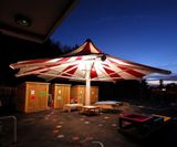 Big Top - carnival inspired canopy shelter - on this page