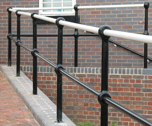 Bridgewater Ductile Iron 2 Rail - post and rail fencing system