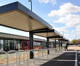 Burntwood Cantilever Cycle Shelter