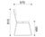 Caerphilly Seat - steel frame timber bench 7