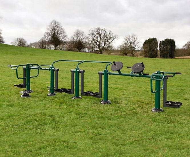 Children's Activ8 outdoor gym multi-unit