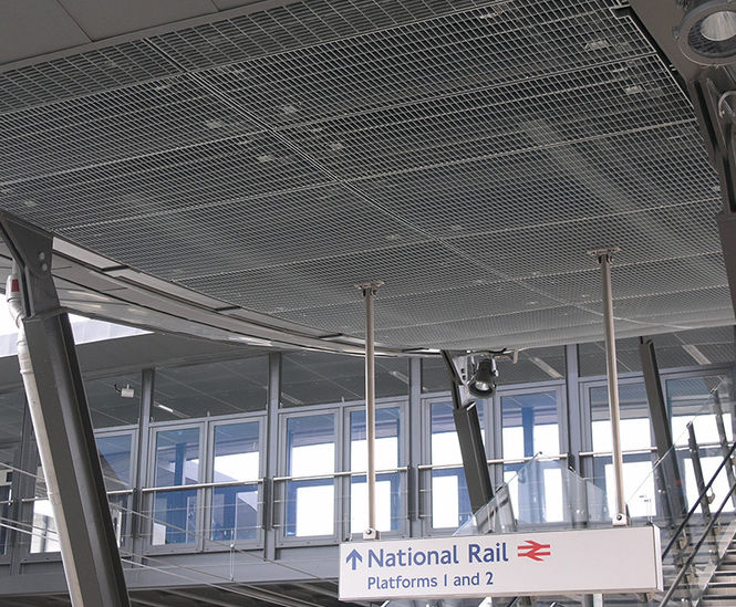 Barrier fencing, soffit panels and screening for Network Rail