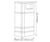 Derby Slimline Litter Bin - Stainless Steel 9