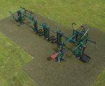 Integr8 outdoor gym multi-unit