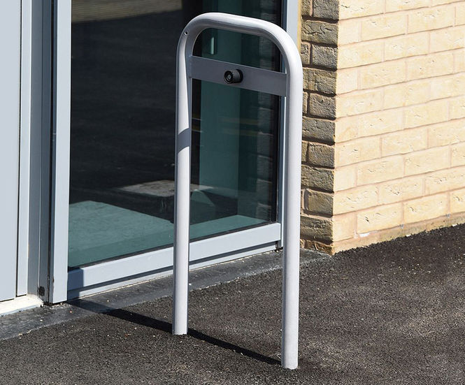 BX14/DB - steel door barrier for commercial and public spaces
