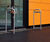BX14/DB - steel door barrier for commercial and public spaces 4