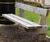 Edale - rustic 3-slat wooden seat 8