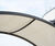 Fabric Arc Canopy - white PVC outdoor shelter for dining or social spaces 5