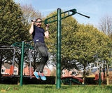 Outdoor Double Pull Up Bar - on this page
