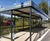 Gatwick Passenger Shelter - glass and steel modular waiting shelter 1