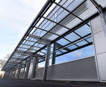 Hartcliffe Cantilever Monopitch Walkway - outdoor covered path