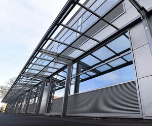 Hartcliffe Cantilever Monopitch Walkway - outdoor covered path