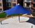 Hexagonal Conic Canopy - white PVC outdoor weather shelter 3