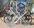 High Density Cycle Rack - space-saving steel bike storage 1