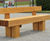 Kedleston Seat - FSC timber outdoor bench 3