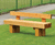 Kedleston Seat - FSC timber outdoor bench 0