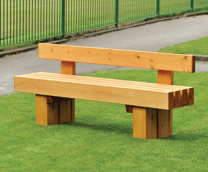 Kedleston Seat - FSC timber outdoor bench