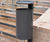 Kingsley Litter Bin - steel outdoor bin 1
