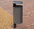 Kingsley Litter Bin - steel outdoor bin 2